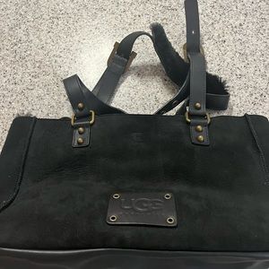 Womens ugg fur bag